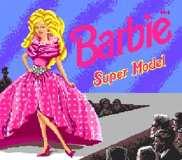 Barbie Super Model (USA) (Beta) screen shot title